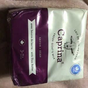 Lait de chevre frail Caprina fresh goat’s milk soap 3X90g new